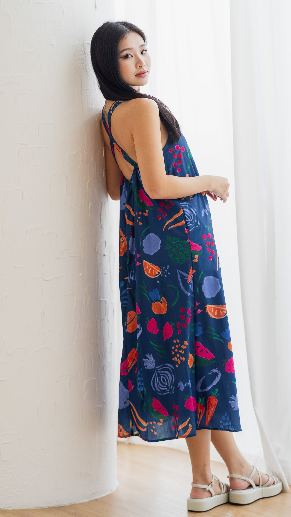 Fruit on sale maxi dress